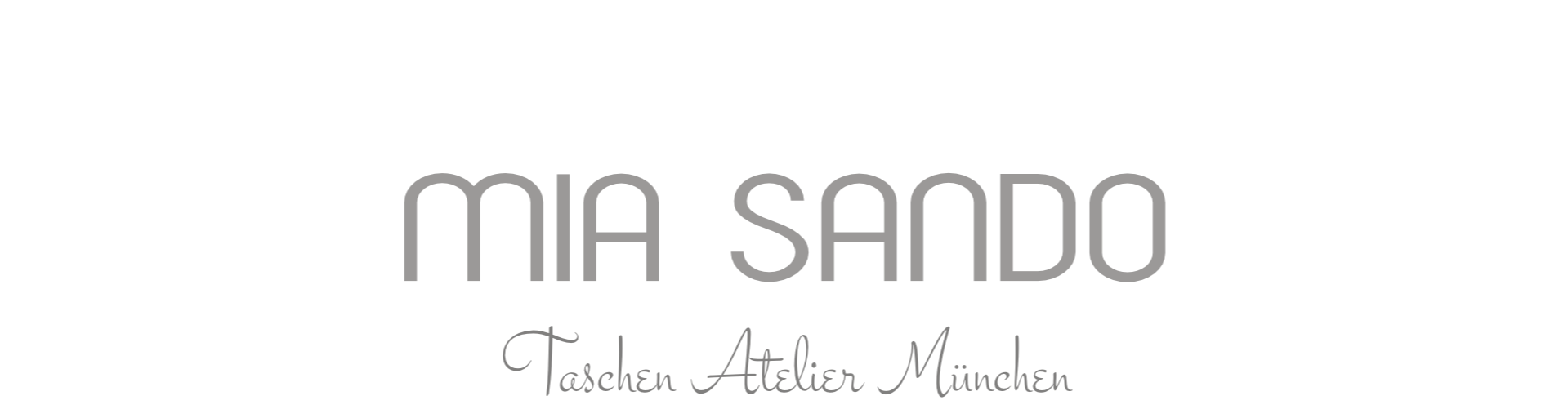 Mia Sando Schrift Logo